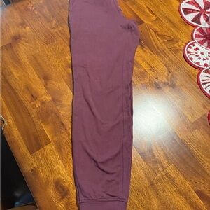 Lululemon Ready to Rulu Athletica Maroon Joggers